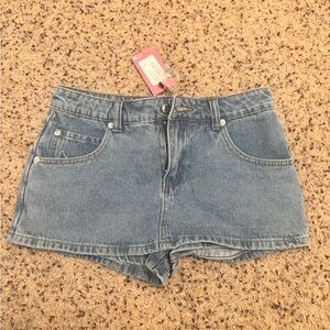 Edikted denim skort